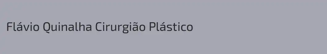 Flávio Quinalha Cirurgião Plástico